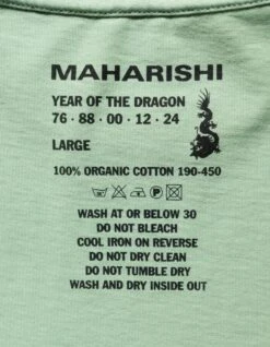 1307 Micro Maharishi T-Shirt Bamboo Green -Maharishi ss24 1307 bamboo green 50
