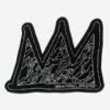 Maharishi 1309 Maha Basquiat Chalk Crown Rug Black