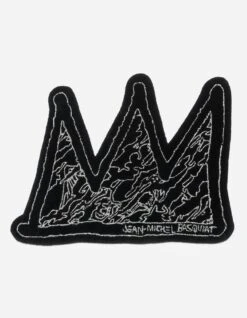 Maharishi 1309 Maha Basquiat Chalk Crown Rug Black