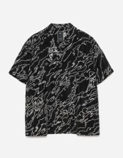 Maharishi 1312 Maha Basquiat Camo Shirt Black