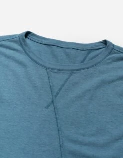 Maharishi 5000 Kesagiri Hemp Oversized T-Shirt Subdued Blue 16 Maharishi 5000 Kesagiri Hemp Oversized T-Shirt Subdued Blue -Maharishi ss24 5000 subdued blue 40