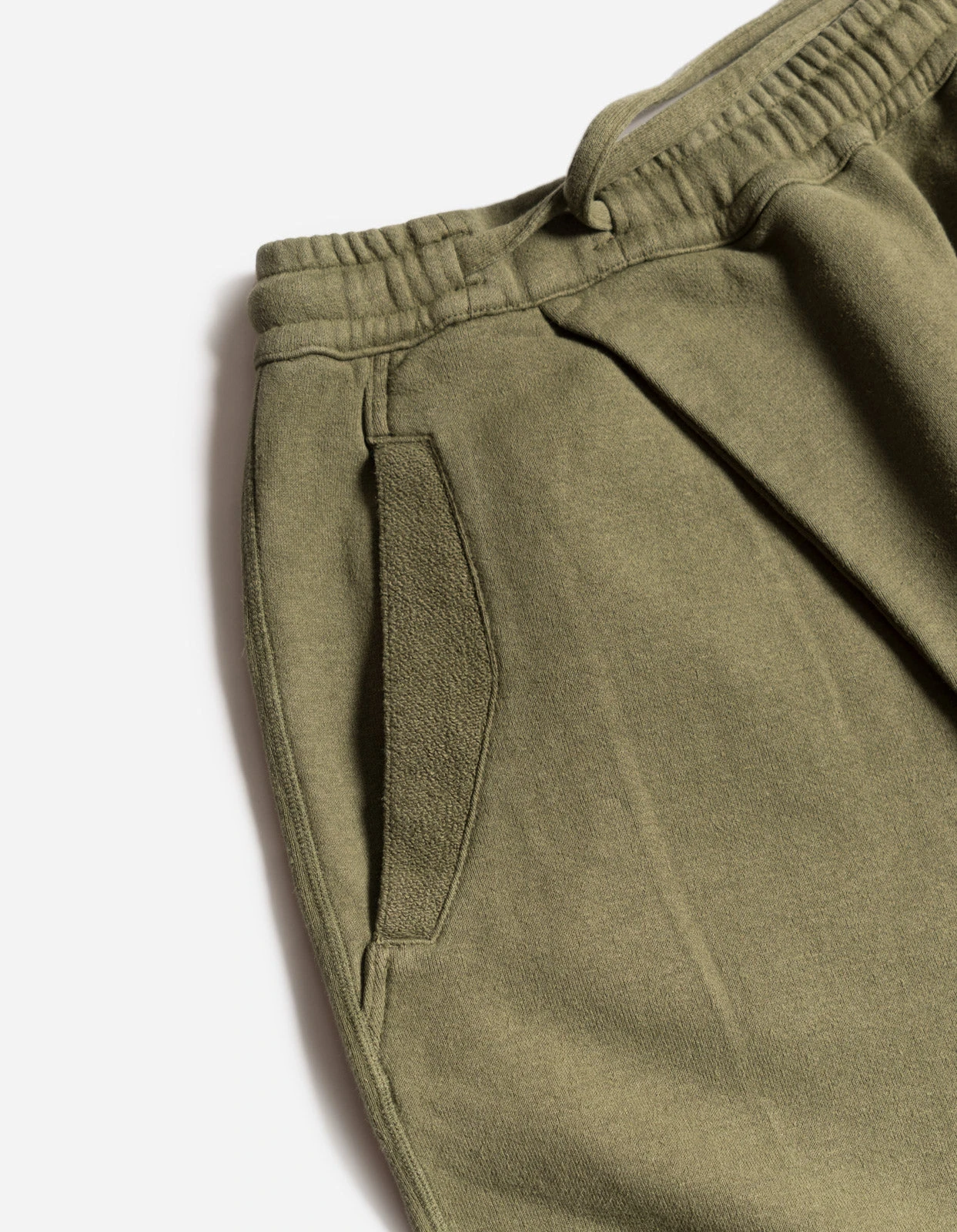 Maharishi 5004 Kesagiri Hemp Sweat Shorts Olive OG-107F 10 Maharishi 5004 Kesagiri Hemp Sweat Shorts Olive OG-107F - Image 10