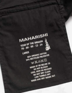 Maharishi 5010 Snocord® Jump Pants Black 29 Maharishi 5010 Snocord® Jump Pants Black -Maharishi ss24 5010 black 60