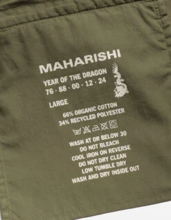 Maharishi 5010 Snocord® Jump Pants Olive OG-107F -Maharishi ss24 5010 olive og 107f 70
