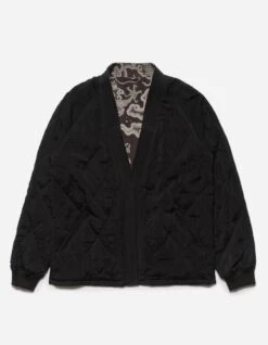 Maharishi 5027 30th Anniversary Reversible Kimono Black -Maharishi ss24 5027 black 30