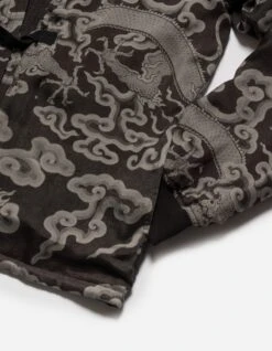 Maharishi 5027 30th Anniversary Reversible Kimono Black -Maharishi ss24 5027 black 50