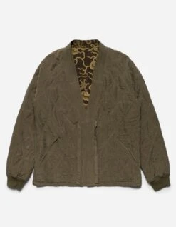 Maharishi 5027 30th Anniversary Reversible Kimono Olive -Maharishi ss24 5027 olive 30