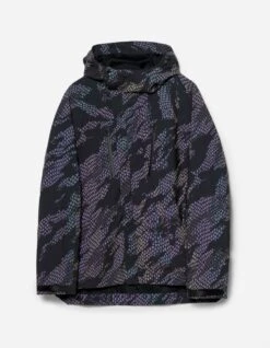 Maharishi 5035 Reflective Camo Asym Parka Subdued Night