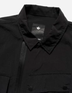 Maharishi 5037 Veg Dyed Tech Cargo Shirt Black -Maharishi ss24 5037 black 30