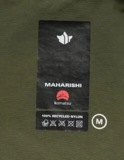 Maharishi 5037 Veg Dyed Tech Cargo Shirt Olive -Maharishi ss24 5037 olive 70