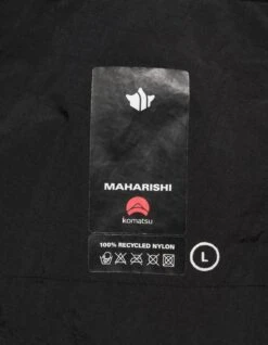 Maharishi 5039 Veg Dyed Loose Snopants Black -Maharishi ss24 5039 black 60