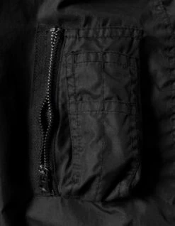 Maharishi 5056 Monk MA-1 Flight Jacket Black -Maharishi ss24 5056 black 100