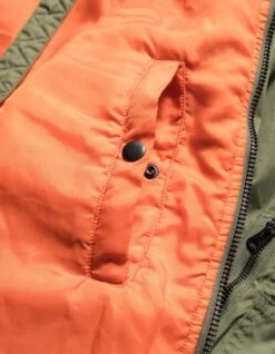 Maharishi 5056 Monk MA-1 Flight Jacket Olive -Maharishi ss24 5056 olive 90