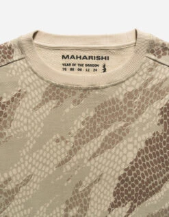 Maharishi 5067 Organic Camo Crew Sweat Desert -Maharishi ss24 5067 desert 30