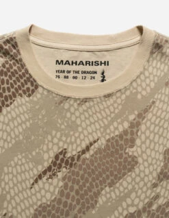 Maharishi 5069 Organic Camo T-Shirt Desert -Maharishi ss24 5069 desert 30