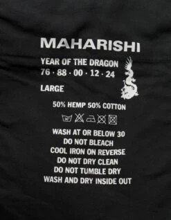 Maharishi 5072 Camo Hemp Loose Track Shorts Subdued Night -Maharishi ss24 5072 subdued night 60