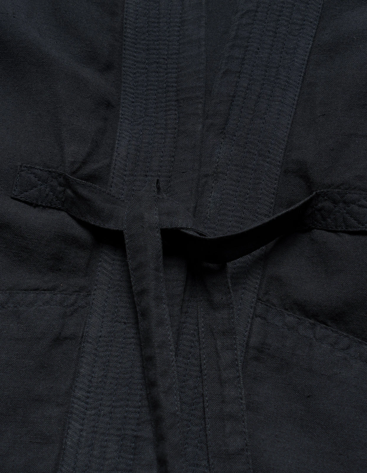 Maharishi 5088 Hemp Summer Kimono Navy 7 Maharishi 5088 Hemp Summer Kimono Navy - Image 7