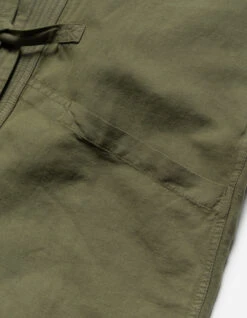 Maharishi 5088 Hemp Summer Kimono Olive -Maharishi ss24 5088 olive 50