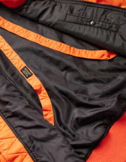 Maharishi 5096 Take Tora MA1 Flight Jacket Blaze Orange -Maharishi ss24 5096 blaze orange 46 Green