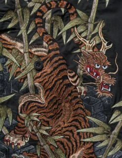 Maharishi 5098 Take Tora Loose Snopants Black -Maharishi ss24 5098 black 60