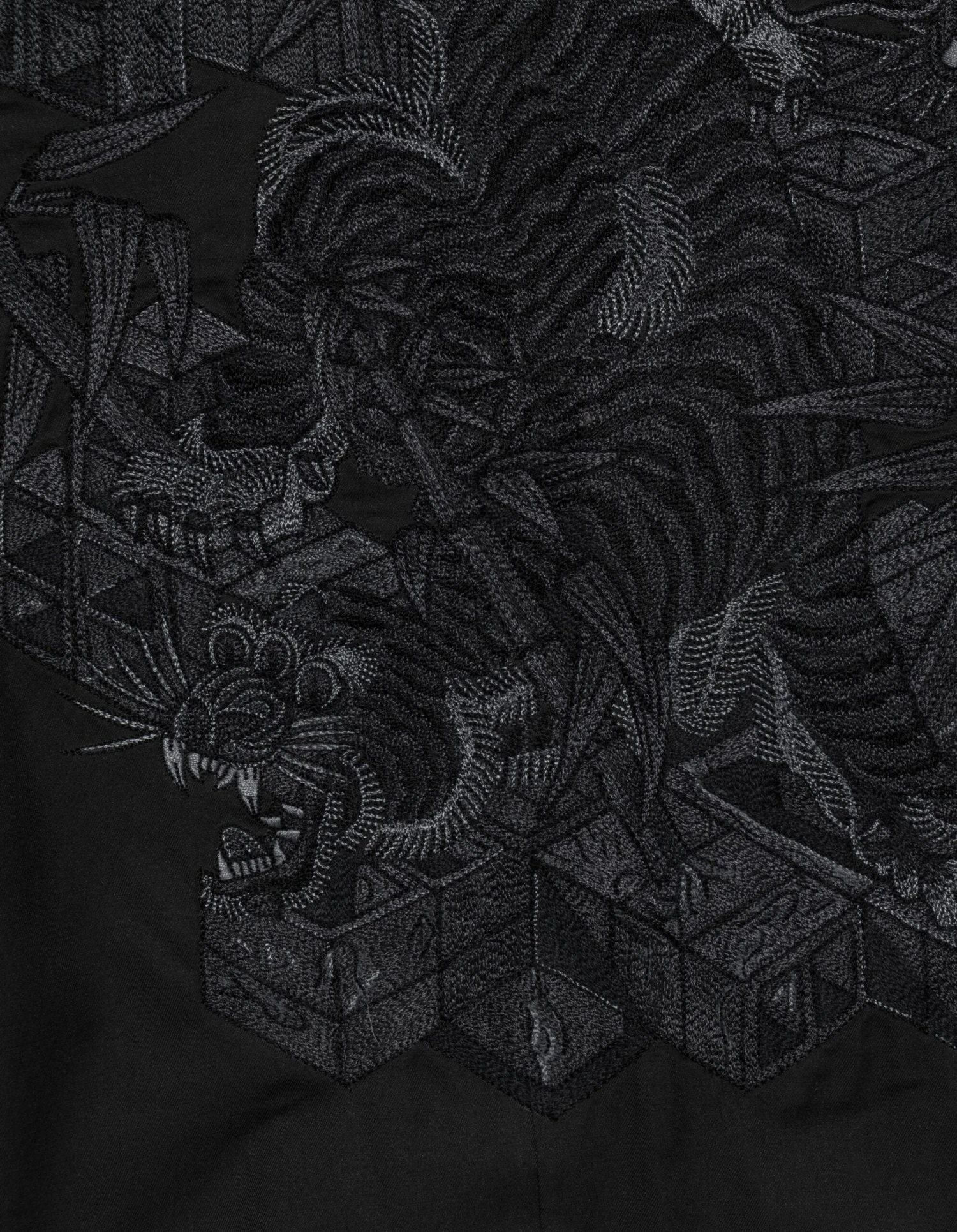 Maharishi 5098 Take Tora Loose Snopants® Black Tonal 4 Maharishi 5098 Take Tora Loose Snopants® Black Tonal - Image 4