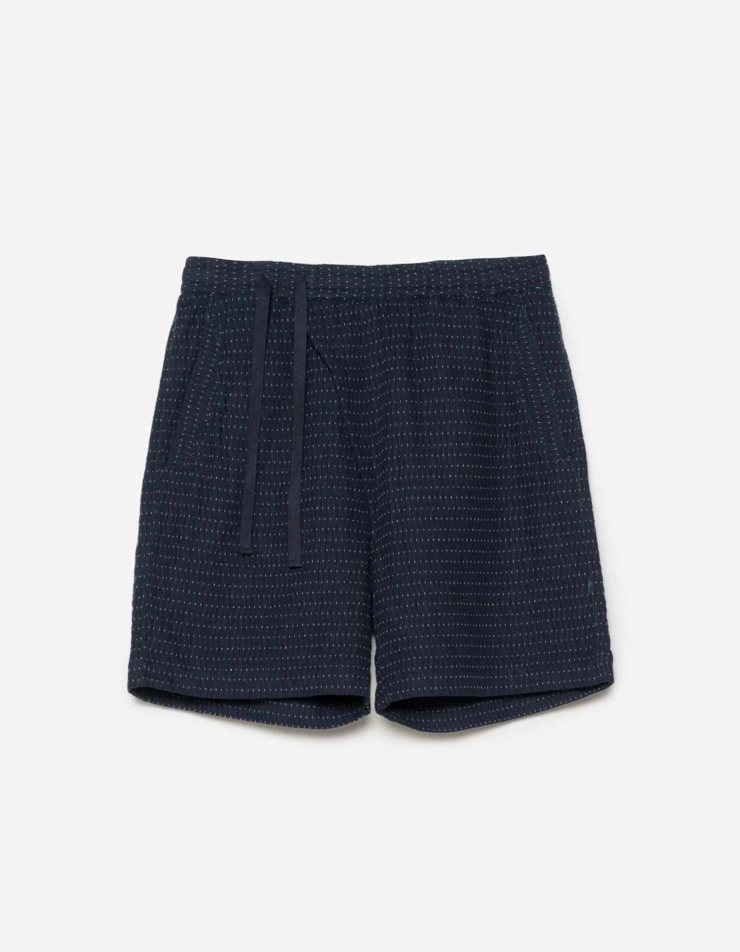 Maharishi 5114 Noragi Loose Asym Track Shorts Indigo 1 Maharishi 5114 Noragi Loose Asym Track Shorts Indigo