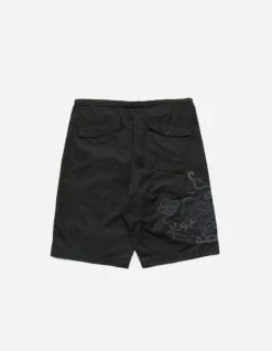 Maharishi 5128 Cloud Dragon Embroidered Snoshorts Black -Maharishi ss24 5128 black 20