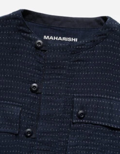 Maharishi 5132 Noragi Cargo Kurta Shirt Indigo -Maharishi ss24 5132 indigo 30
