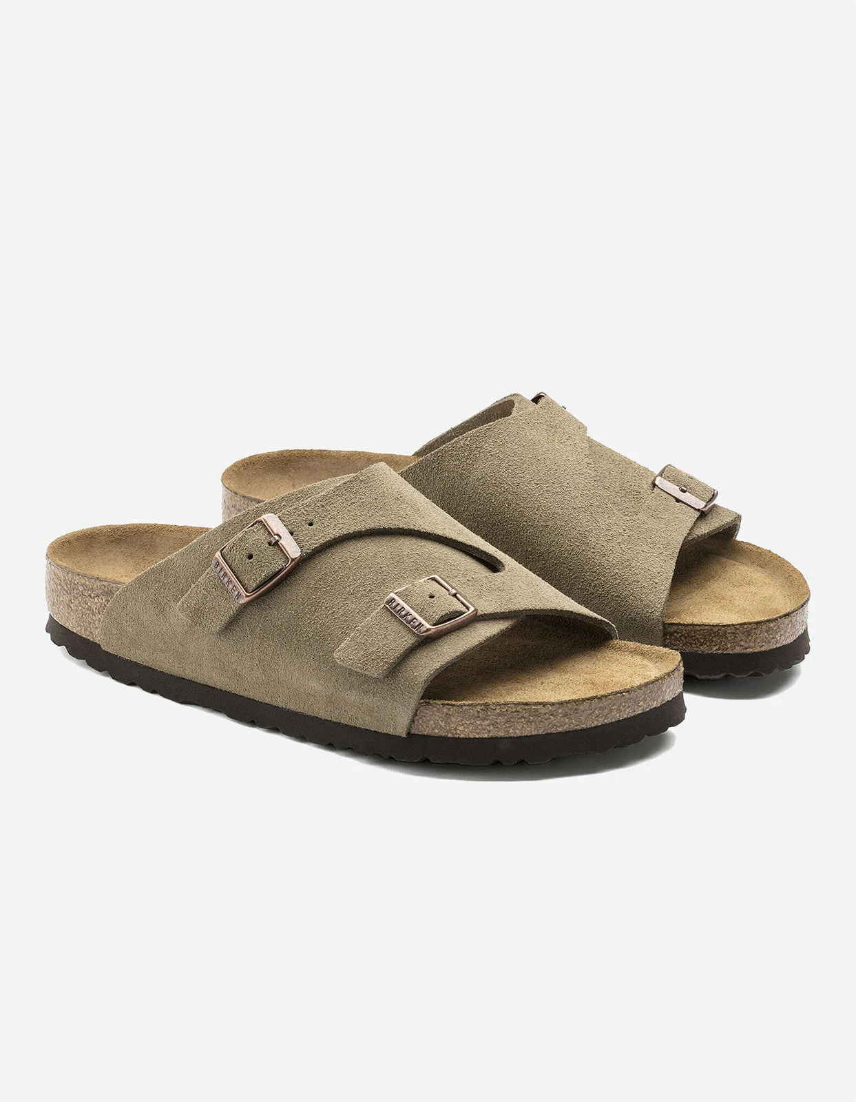 Birkenstock Zürich BS Suede Taupe 2 Birkenstock Zürich BS Suede Taupe - Image 2