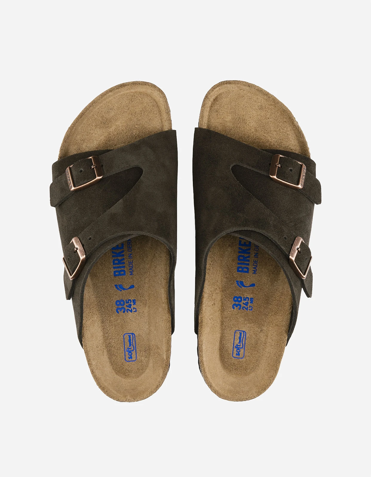 Birkenstock Zürich BS Suede Mocha 2 Birkenstock Zürich BS Suede Mocha - Image 2