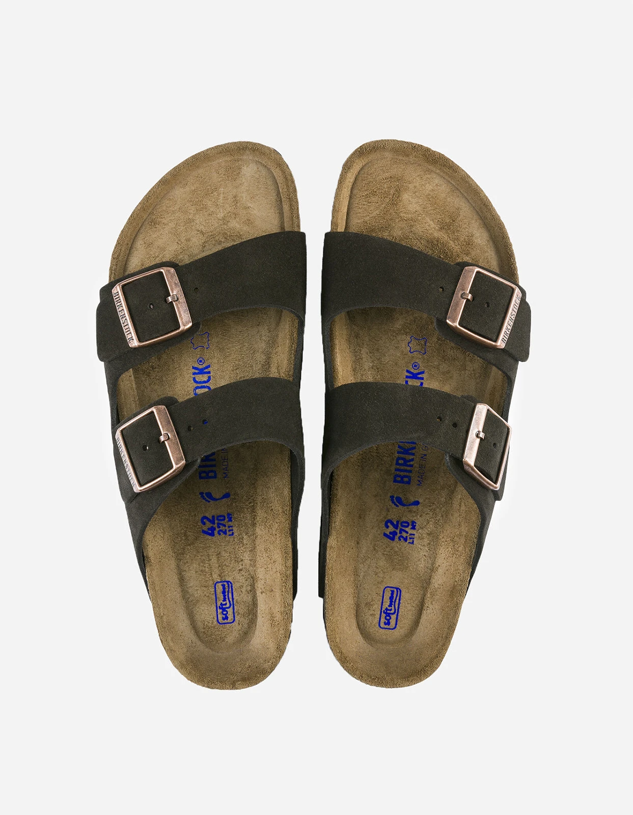 Birkenstock Arizona SFB Suede Mocha 3 Birkenstock Arizona SFB Suede Mocha - Image 3