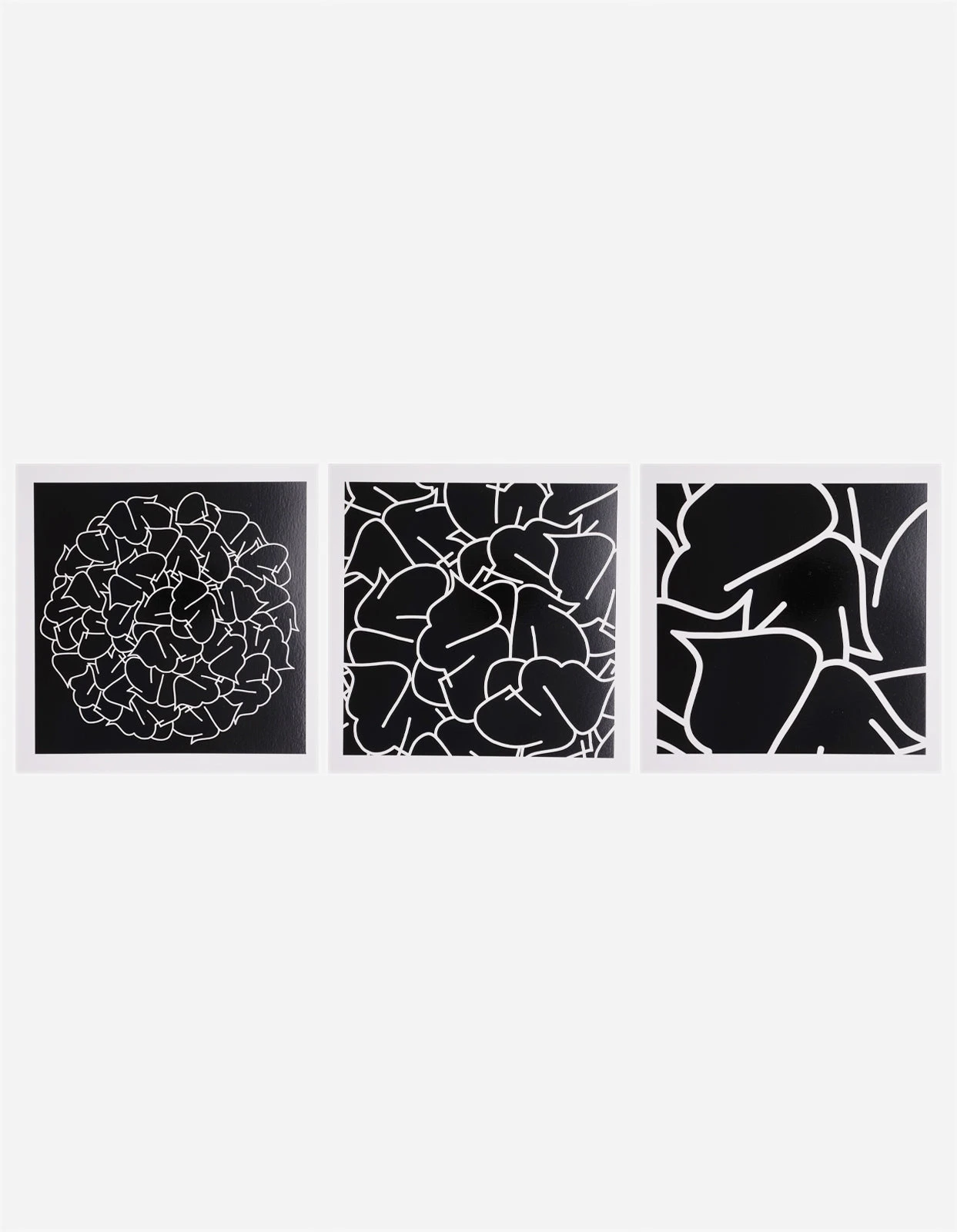 Teach YE-81, 82 & 83 Triptych Black 1 Teach YE-81, 82 & 83 Triptych Black