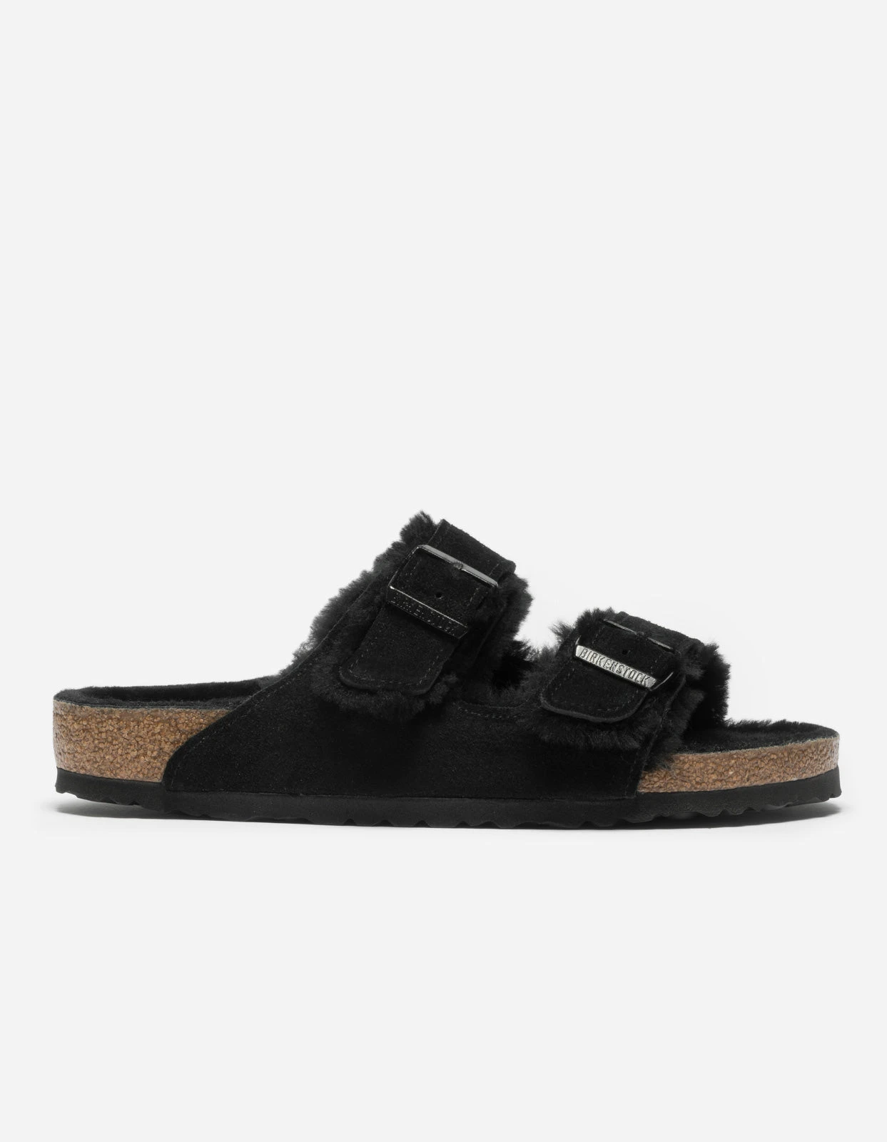Birkenstock Arizona VL Shearling Black 2 Birkenstock Arizona VL Shearling Black - Image 2