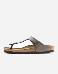 Birkenstock Gizeh Birko-Flor Nubuck Stone