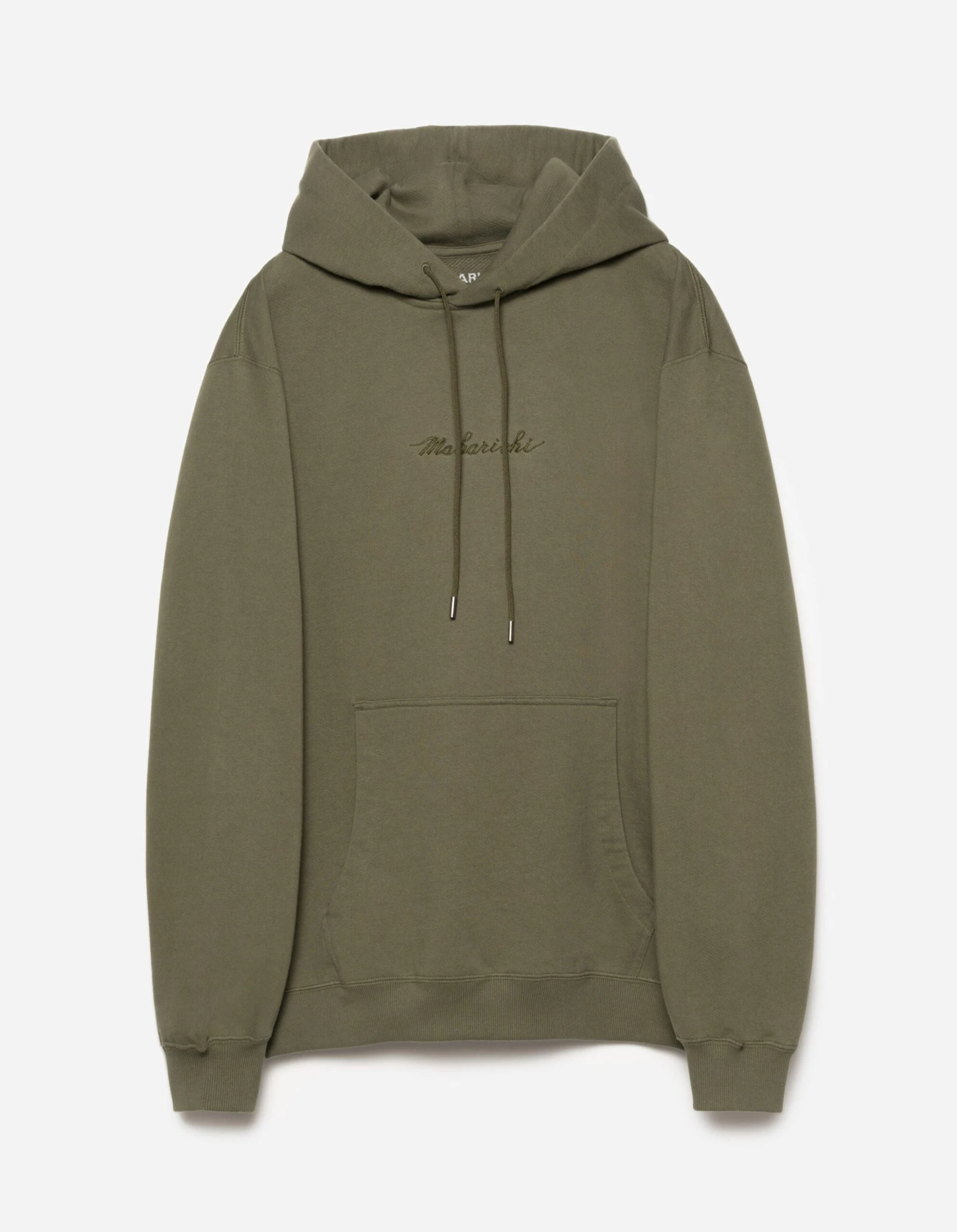 4622 Maharishi Organic Hooded Sweat Olive 1 4622 Maharishi Organic Hooded Sweat Olive