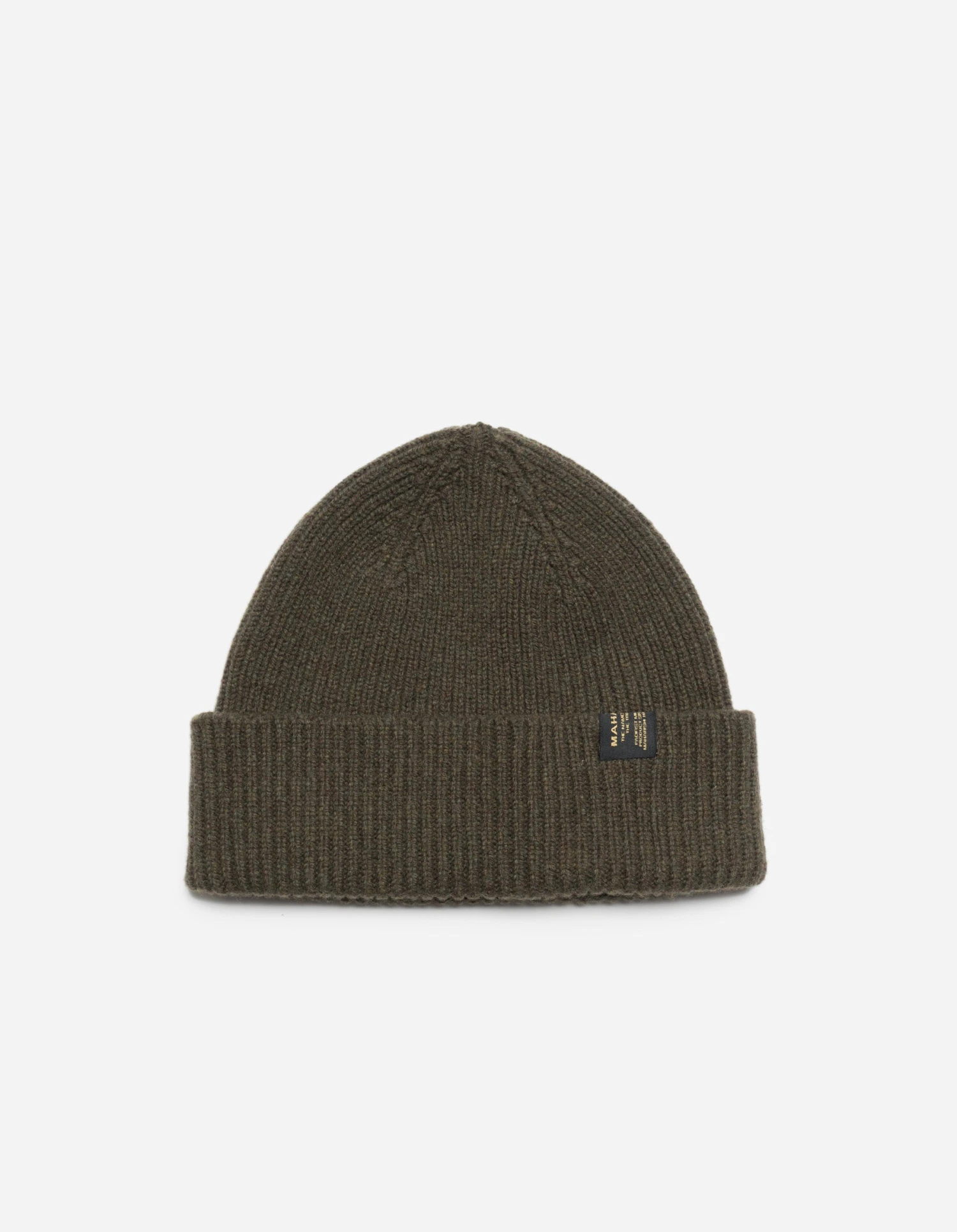 Maharishi 9153 Wool MILTYPE Beanie Olive 1 Maharishi 9153 Wool MILTYPE Beanie Olive